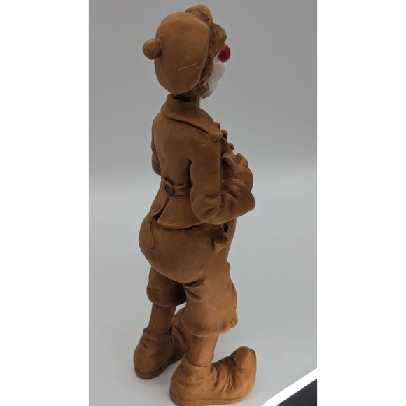 Vintage 1978 Andreoli Clown Poly-resin Figurine 10” Playing Guitar Circus Art - Picture 7 of 15